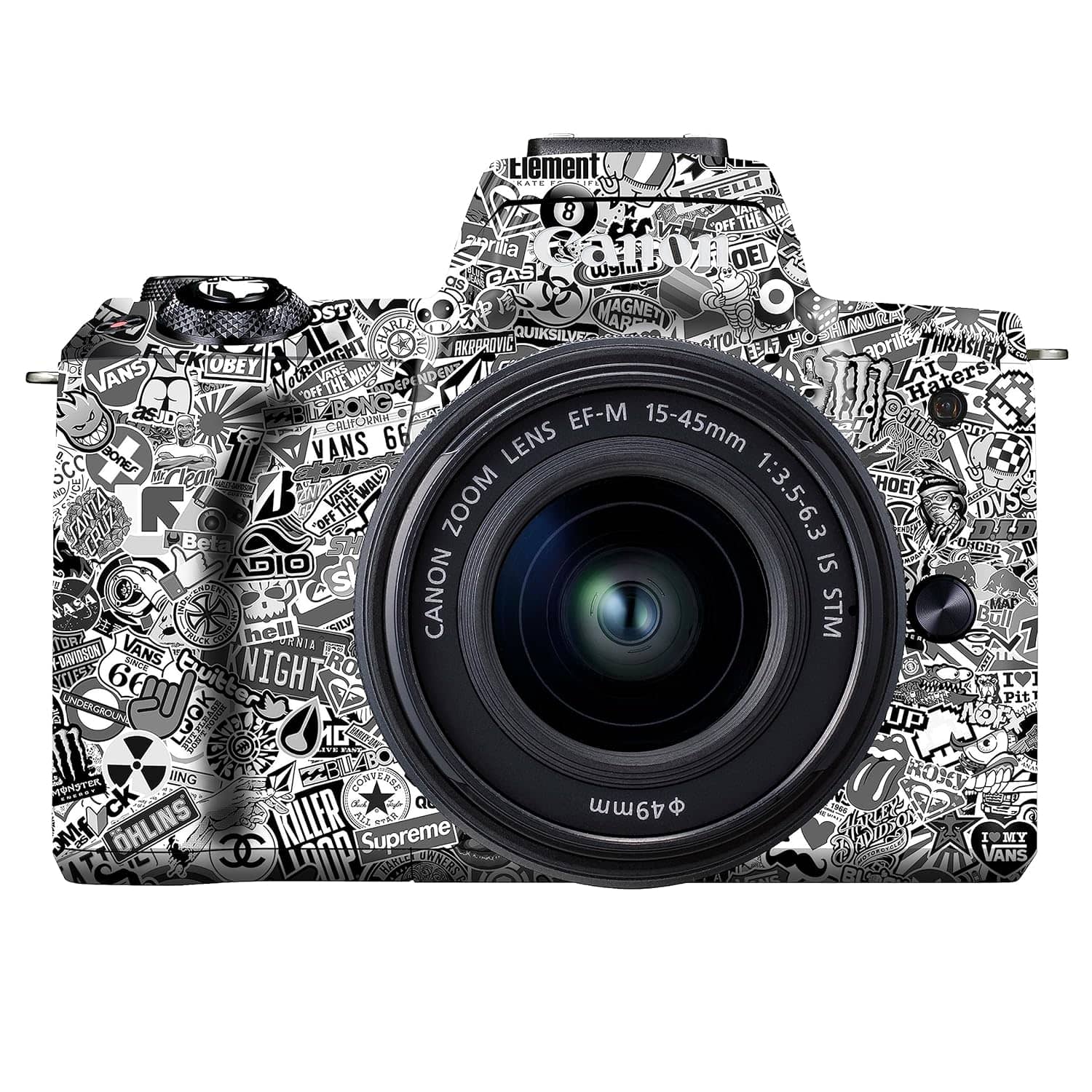 You are currently viewing WRAPTURE. Premium DSLR Camera Scratchproof Protective Skin for Canon M50 Mark II – No Residue Removal, Bubble Free, Scratch Resistant, Stretchable, HD Quality Printed – HDCS 008