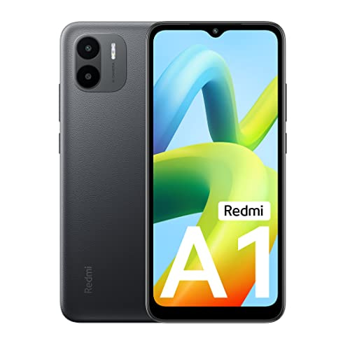 You are currently viewing Redmi A1 (Black, 2GB RAM, 32GB Storage) | Segment Best AI Dual Cam | 5000mAh Battery | Leather Texture Design | Android 12