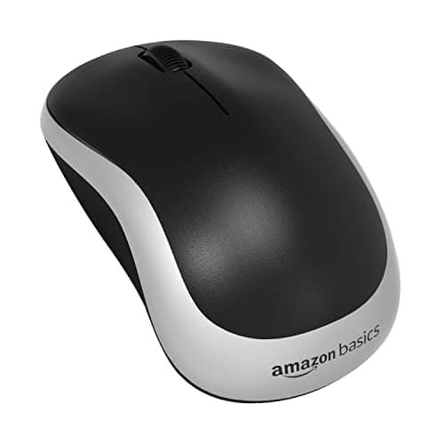 You are currently viewing AmazonBasics Wireless Mouse, 2.4 GHz with USB Nano Receiver, Optical Tracking, for PC/Mac/Laptop/Tablet (Black)