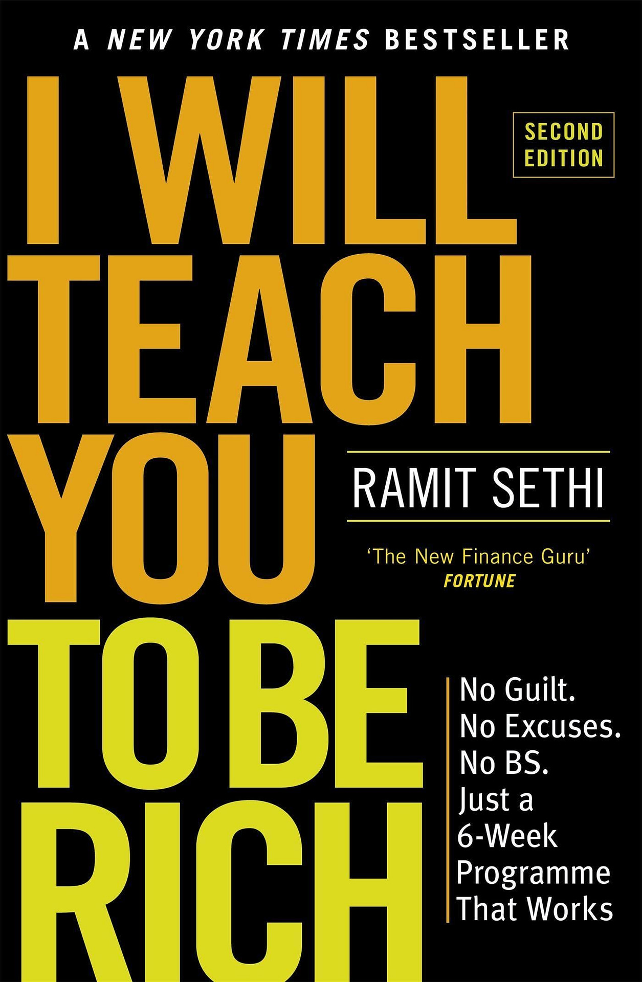 Read more about the article I WILL TEACH YOU TO BE RICH (REISSUE): No guilt, no excuses – just a 6-week programme that works