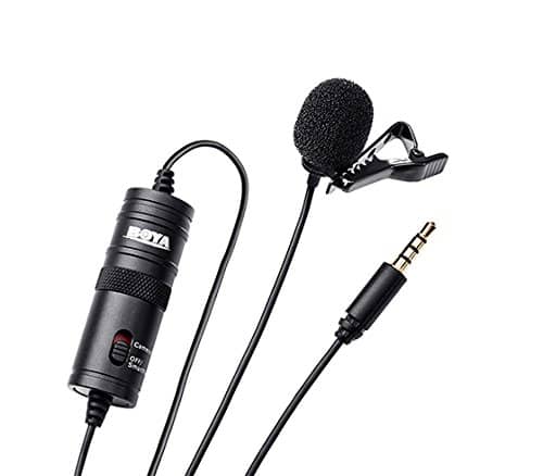 Read more about the article Boya BYM1 Omnidirectional Lavalier Condenser Microphone with 20ft Audio Cable (Black)