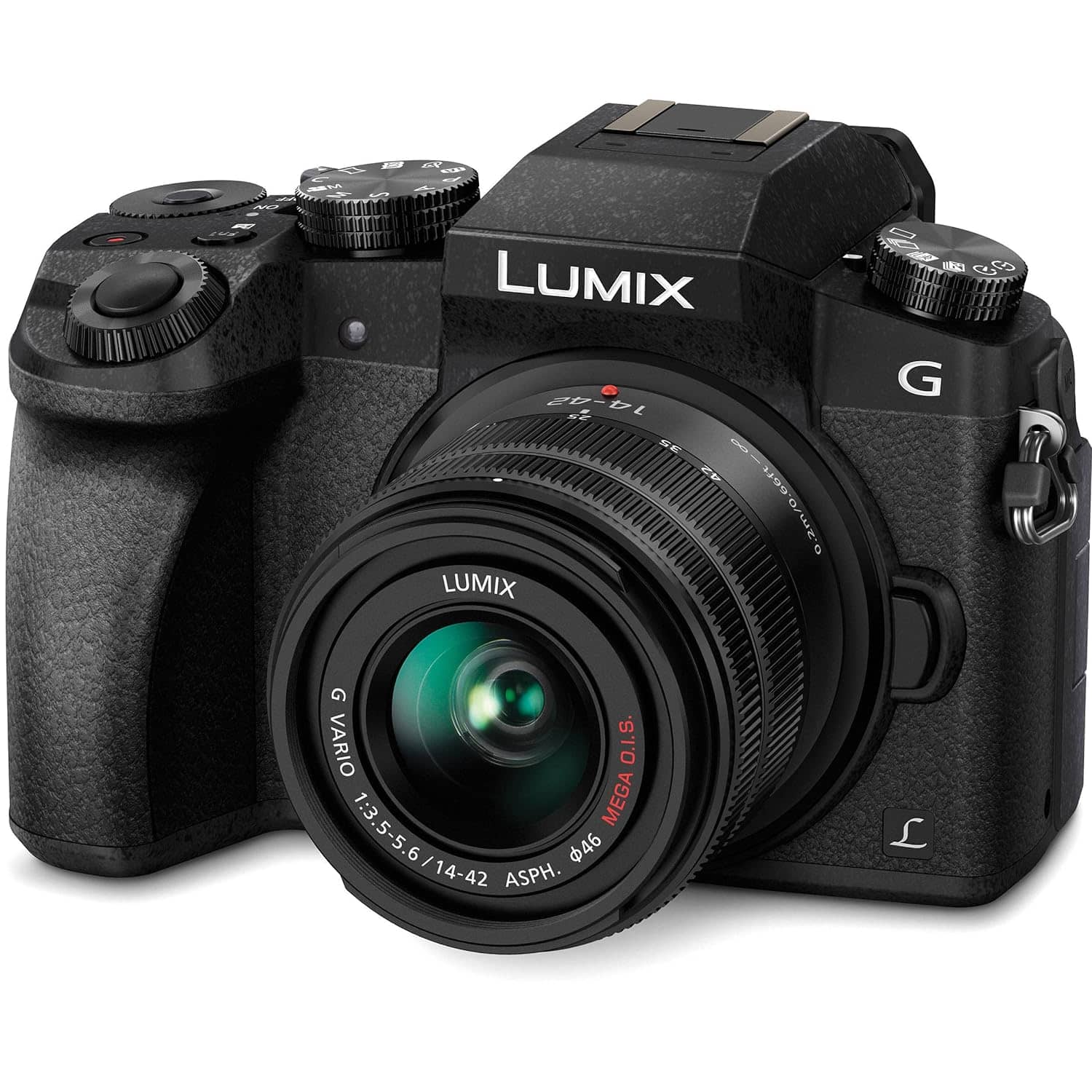 You are currently viewing Panasonic LUMIX G7 16.00 MP 4K Mirrorless Interchangeable Lens Camera Kit with 14-42 mm Lens (Black) with 3x Optical Zoom
