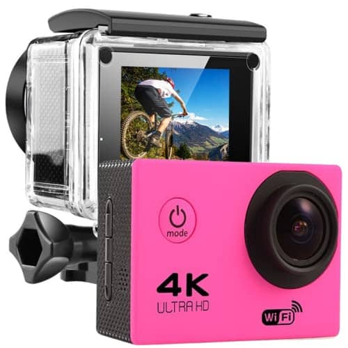 You are currently viewing Infinizy (Great Indian Deal Offer With 15 Years Warranty) 4K WiFi 16MP Sports Action Camera 30M Underwater Waterproof Camera with Adjustable View Angle WiFi OS, 170 Degree HD Wide Angle Lens, 16 MP CMOS Image Sensor- BLUE