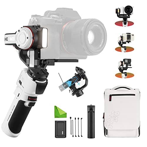 You are currently viewing zhi yun Crane M3 Set 3-Axis Handheld Gimbal Stabilizer (with 2 Years ZHIYUN India Official Warranty) for Mirrorless Cameras Smartphone and Action Camera, (ZY0110), Multicolor