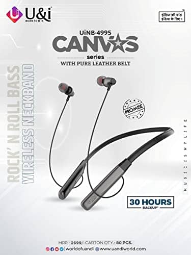 You are currently viewing U&I Perfect and Canva Neckband Series with up to 30 Hours of Battery Life Launched in India: Price, Specifications