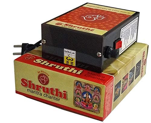 Read more about the article Shruthi Chanting Box 18 in 1 Mantra Chanting sloka,Divine Voice, Pooja Chanting Box,devotional Chanting -Effective for Meditation,Relaxation,Stress