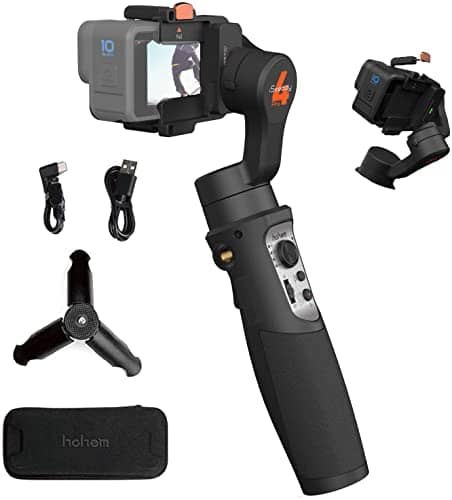 You are currently viewing Hohem iSteady Pro 4 3-Axis Gimbal Stabilizer for Gopro 10/9 8/7/6/5/4, for Osmo Action and Other Action Cameras – Support Bluetooth & Cable Control,IPX4 Splash Proof(2021 New Version)