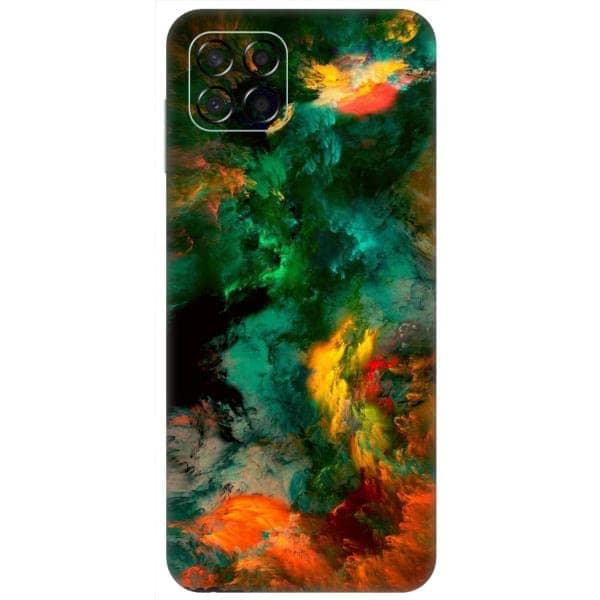 You are currently viewing Gadget Gear Vinyl Skin Back Sticker Multi Water Color (93) Mobile Skin Compatible with Samsung Galaxy M53 (Only Back Panel Coverage Sticker)