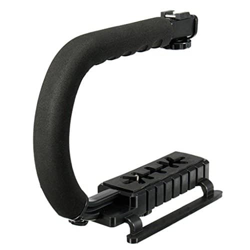 You are currently viewing HIFFIN® Universal Stabilizer C-Shape Bracket Video Handheld Grip for DSLR DV Camera (Black)