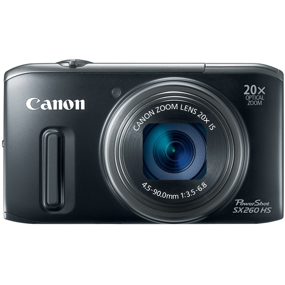 You are currently viewing Canon PowerShot SX260 HS 12.1MP Point-and-Shoot Digital Camera (Black) with 4GB SD Card, Camera Case