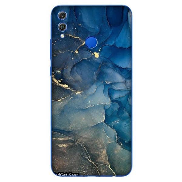 You are currently viewing Gadget Gear Vinyl Skin Back Sticker Liquid Blue (87) Mobile Skin Compatible with Huawei Honor 8X (Only Back Panel Coverage Sticker)