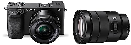 You are currently viewing Sony Alpha ILCE-6400L 24.2MP Mirrorless Camera (Black) with 16-50mm Power Zoom Lens (APS-C Sensor, R & Sony SELP18105G E Mount APS-C 18-105 mm F4.0 Zoom G Lens (Black)