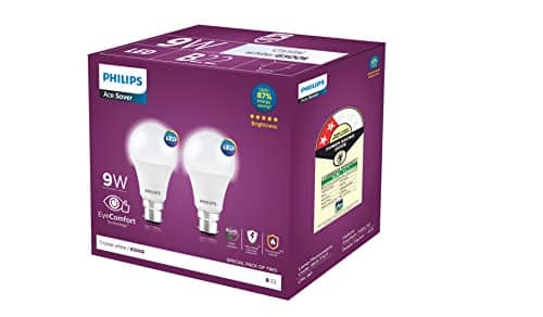 You are currently viewing Philips 9-Watts Multipack B22 LED Cool Day White LED Bulb, Pack of 2, (Ace Saver)