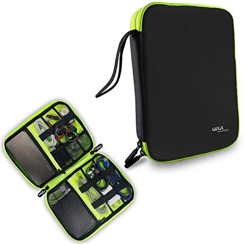 Read more about the article Gizga Essentials Gadget Organizer Case, Portable Zippered Pouch For All Small Gadgets, HDD, Power Bank, USB Cables, Power Adapters,etc (Black)