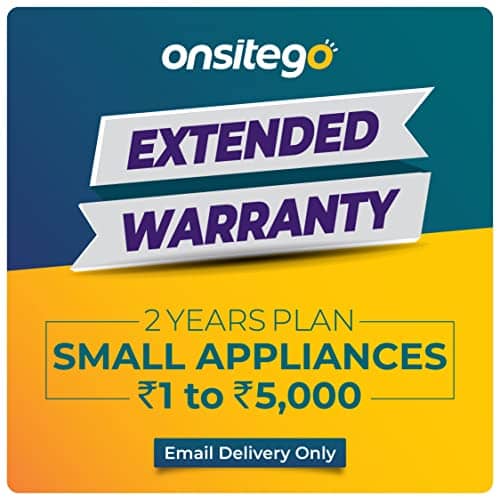 You are currently viewing Onsitego 2 Years Extended Warranty for Small Appliances Up to Rs. 5000 (Email Delivery – No Physical Kit) for B2B