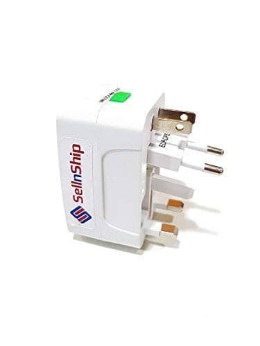 You are currently viewing SellnShip Europe/UK/US/China/India All in One Universal International Travel Adapter Plug Surge Protector