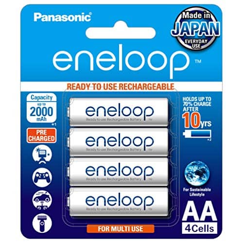 You are currently viewing Panasonic eneloop AA Rechargeable Battery, Pack of 4