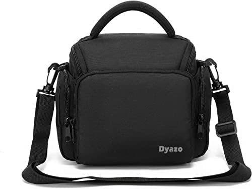 Read more about the article Dyazo Water Resistant Camera Bag/Case Shoulder Strap Space for Photography Lens and Accessories Compatible for Nikon, Canon, Sony, Panasonic, Samsung & Other SLR/DSLR etc (Black & Silver)