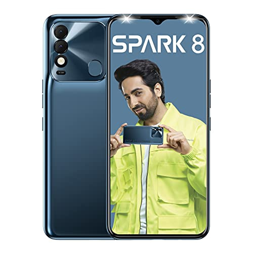 You are currently viewing Tecno Spark 8 (Atlantic Blue, 3GB RAM,32GB Storage) | 16MP Dual AI Camera | 8MP Selfie Camera with Dual Flashlight