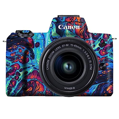 You are currently viewing WRAPTURE. Premium DSLR Camera Scratchproof Protective Skin for Canon M50 Mark II – No Residue Removal, Bubble Free, Scratch Resistant, Stretchable, HD Quality Printed – HDCS 011