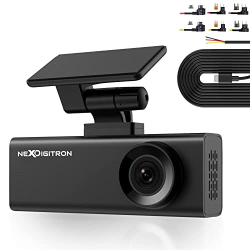 You are currently viewing NEXDIGITRON A3 Car Dash Camera with Hardwire Kit, 24 Hours Continuous Time-Lapse Parking Mode, 1080p H.265 F2.0 140° G-Sensor WiFi, Upto 128GB Supported (Only Made in India Super-Capacitor Dashcam)