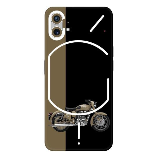 Read more about the article Gadget Gear Vinyl Skin Back Sticker Enfield Light Brown Black (120) Mobile Skin Compatible with Nothing Nothing Phone 1 (Only Back Panel Coverage Sticker)