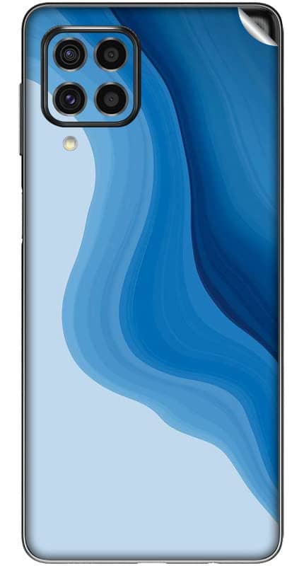 You are currently viewing SILKWRAPS® Printed Matte Finish Vinyl Mobile Wrap Compatible with Samsung Galaxy M53 5G Skin Sticker Protector- Watercolour-Abstract-152 (ONLY Back and Camera Part)