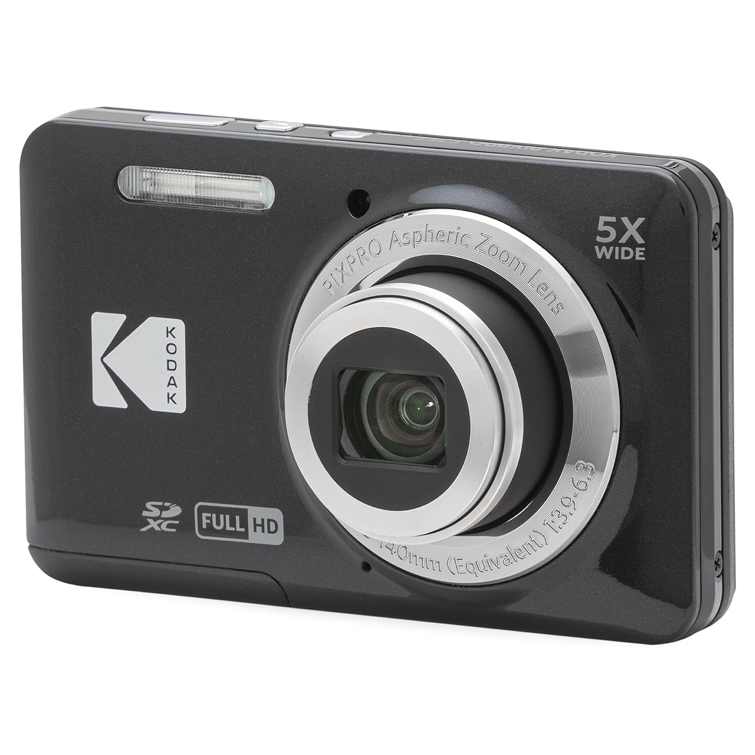 You are currently viewing Kodak PIXPRO Friendly Zoom FZ55-BK 16MP Digital Camera with 5X Optical Zoom 28mm Wide Angle and 2.7″ LCD Screen (Black)