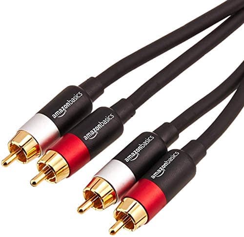 You are currently viewing AmazonBasics 1/2-Male to 2-Male RCA Audio interconnects – 8 feet, 2-Male to 2-Male