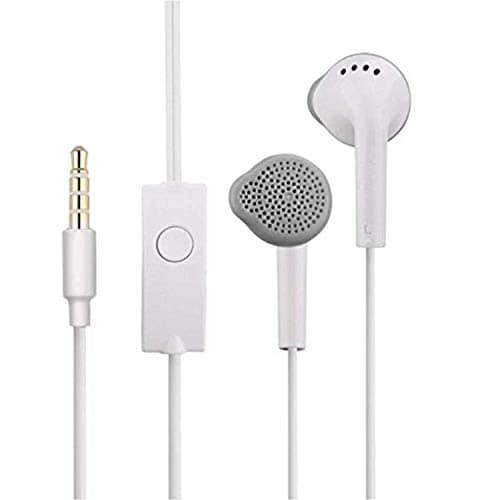 You are currently viewing Earphone for Samsung Galaxy A31 Universal Wired Stereo Bass Head Hands-Free Headsets Earbuds with Mic, Calling 3.5mm Jack Best Sound Earphones Compatible with All Andriod Smartphone, White