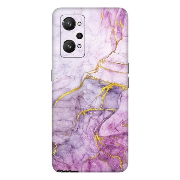 Read more about the article Gadget Gear Vinyl Skin Back Sticker Light Purple with Gold Streaks (88) Mobile Skin Compatible with Oppo Realme GT Neo 2 (5G) (Only Back Panel Coverage Sticker)