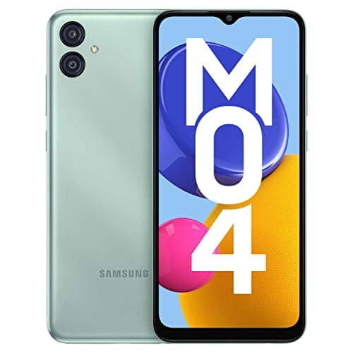 You are currently viewing Samsung Galaxy M04 Light Green, 4GB RAM, 64GB Storage | Upto 8GB RAM with RAM Plus | MediaTek Helio P35 Octa-core Processor | 5000 mAh Battery | 13MP Dual Camera