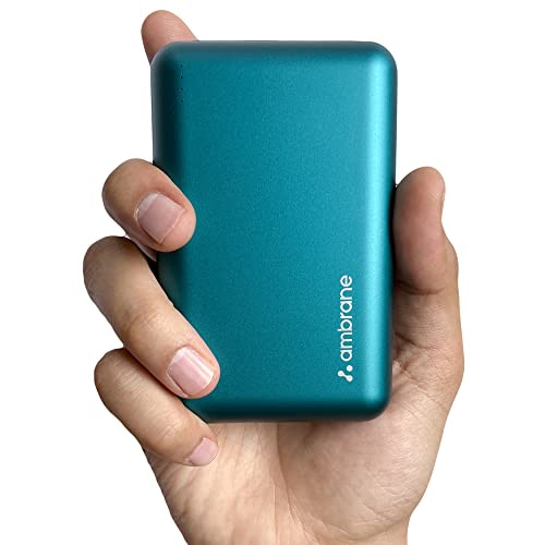 You are currently viewing Ambrane 20000 mAh Power Bank with 22.5W Fast Charging, Compact Size, Triple Output, Type C PD (Input & Output), Li-Polymer, Metallic Body, Made in India + Type C Cable (Powerlit XL, Green)