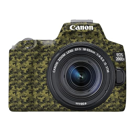 You are currently viewing WRAPTURE. Premium DSLR Camera Scratchproof Vinyl Protective Skin for Canon 200D Mark ii – No Residue Removal, Bubble Free, Scratch Resistant, Stretchable, HD Quality Printed – HDCS001